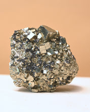 Pyrite Cubic Cluster 4in
