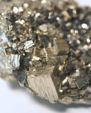 Pyrite Cubic Cluster 4in