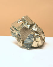 Pyrite Cubic Cluster 3in