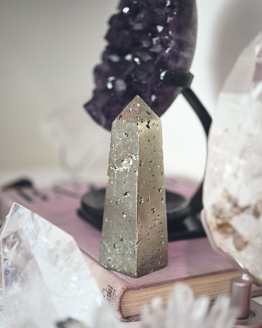 Pyrite tower 6 inch