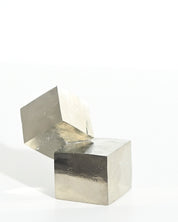 Pyrite Interlocking Cube