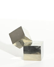 Pyrite Interlocking Cube