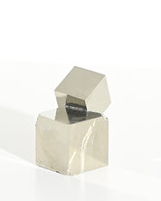Pyrite Interlocking Cube