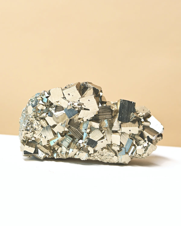 Pyrite Cubic Cluster 5in