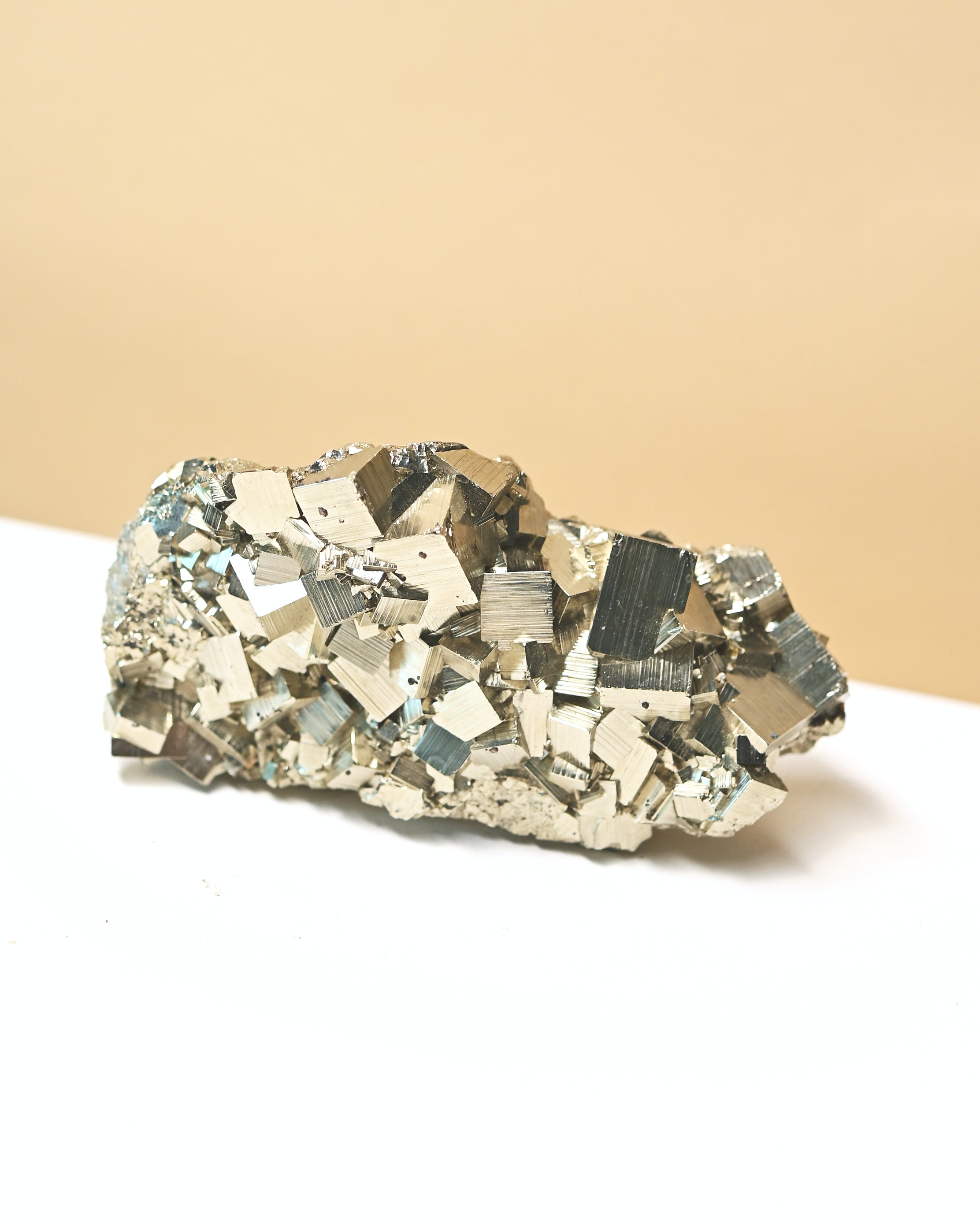 Pyrite Cubic Cluster 5in