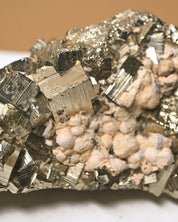 Pyrite with Botryoidal Calcite 4lbs