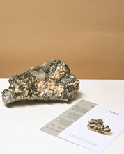 Pyrite with Botryoidal Calcite 4lbs