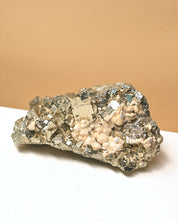 Pyrite with Botryoidal Calcite 4lbs