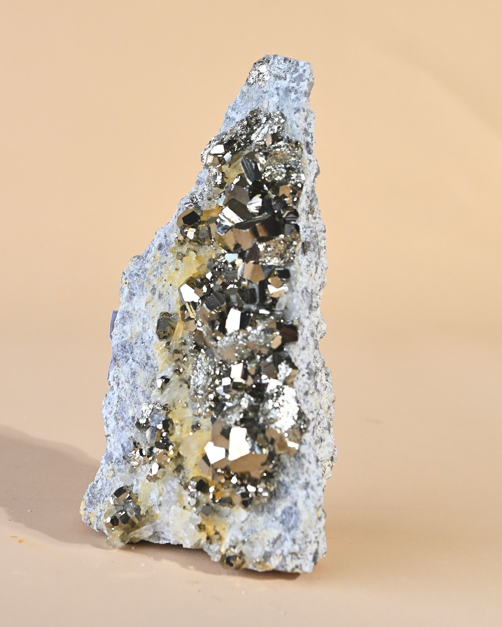 Pyrite on Quartz Matrix – Indonesia - Image 1