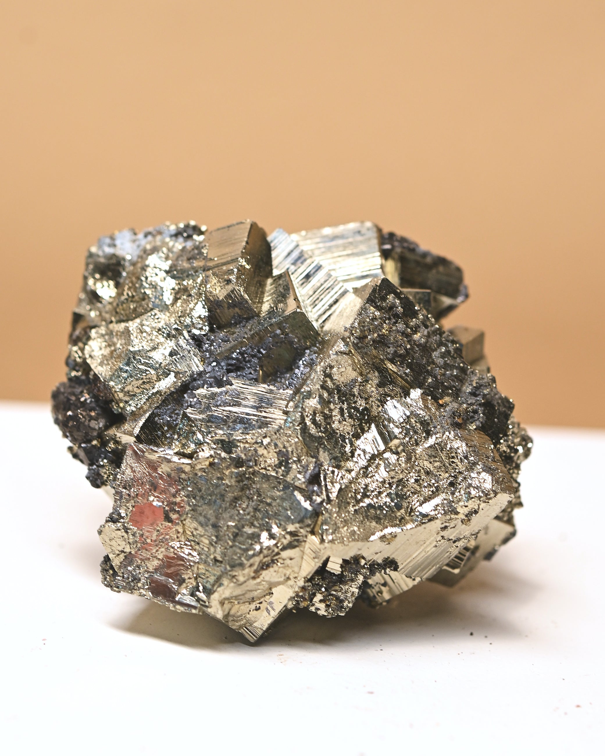 Pyrite Cubic Cluster 1.3lbs