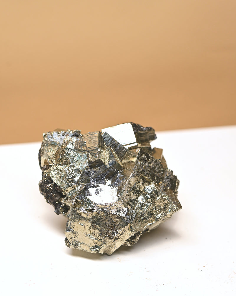 Pyrite Cubic Cluster 1.3lbs