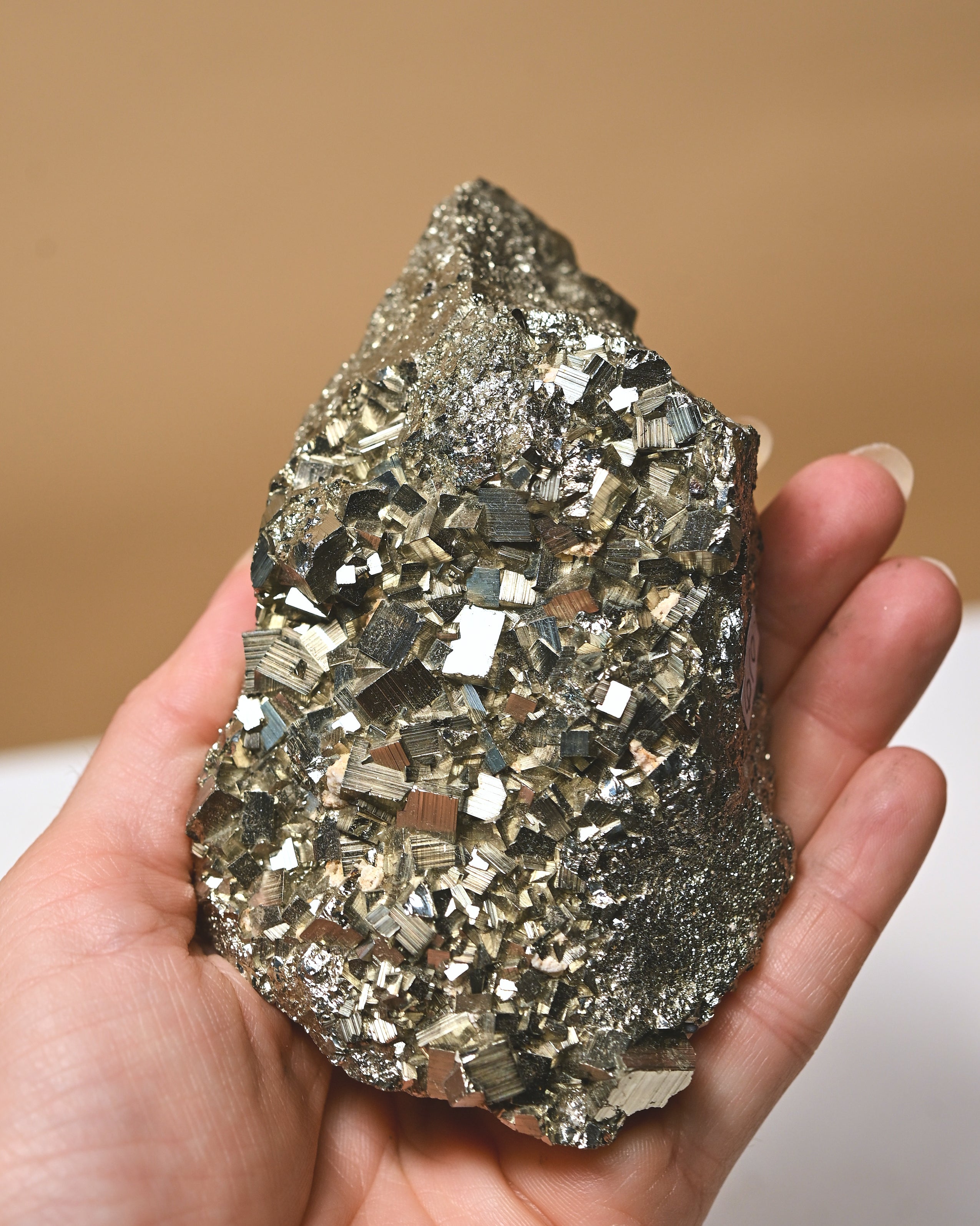 Pyrite Cubic Cluster 1.3lbs