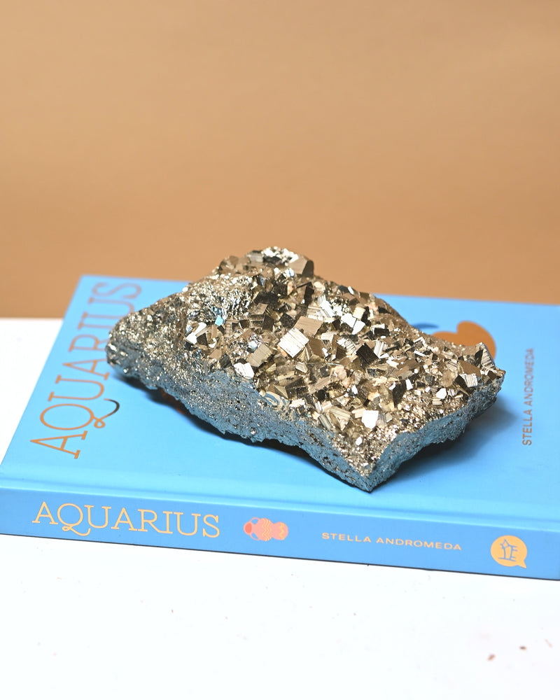 Pyrite Cubic Cluster 1.3lbs No. 610