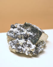Galena, Pyrite + Quartz Cluster 1.4lbs