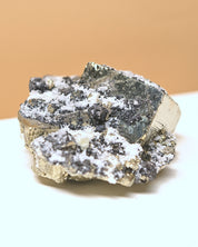Galena, Pyrite + Quartz Cluster 1.4lbs