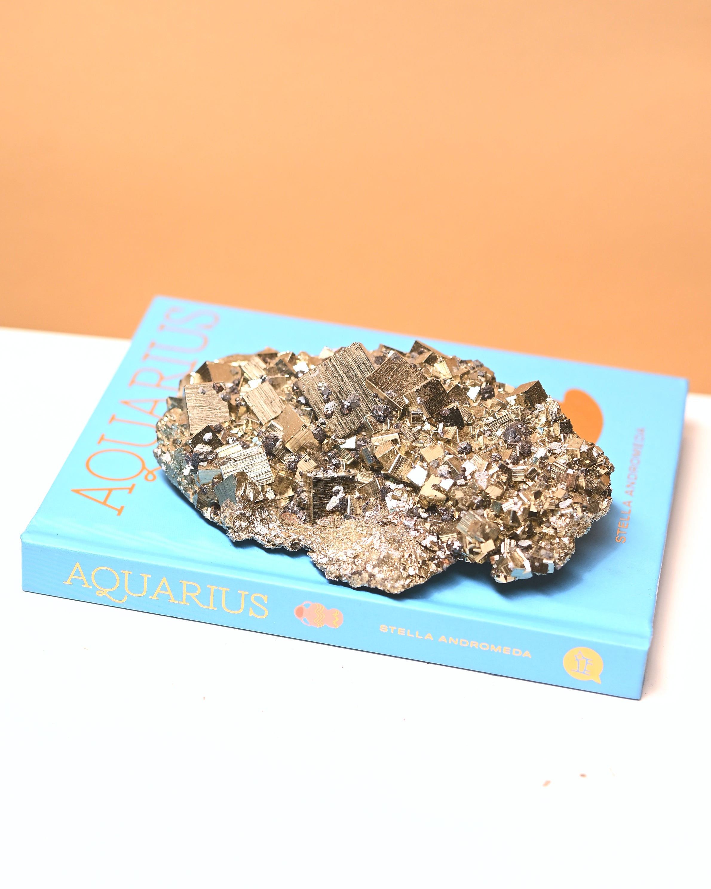 Cubic Pyrite w Galena 1.4lbs
