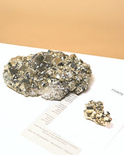 Cubic Pyrite w Galena 1.4lbs
