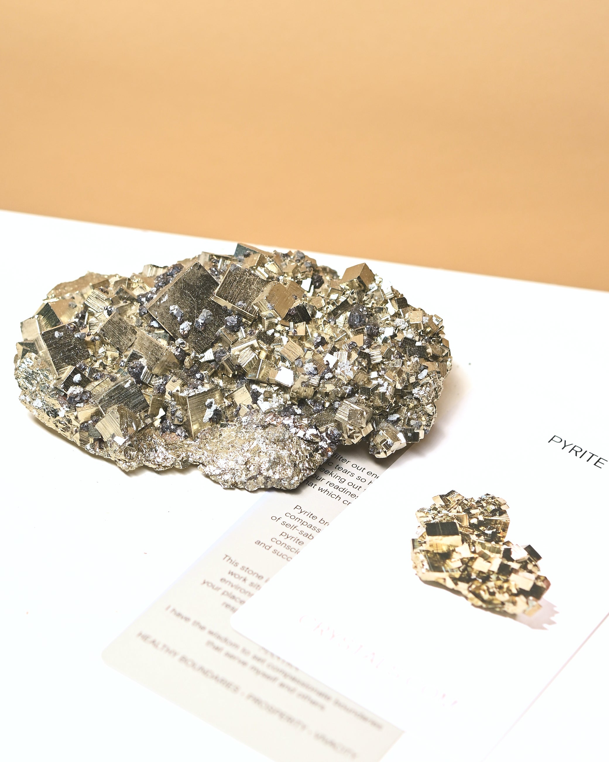 Cubic Pyrite w Galena 1.4lbs