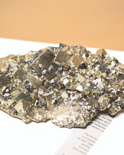 Cubic Pyrite w Galena 1.4lbs