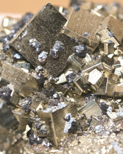 Cubic Pyrite w Galena 1.4lbs