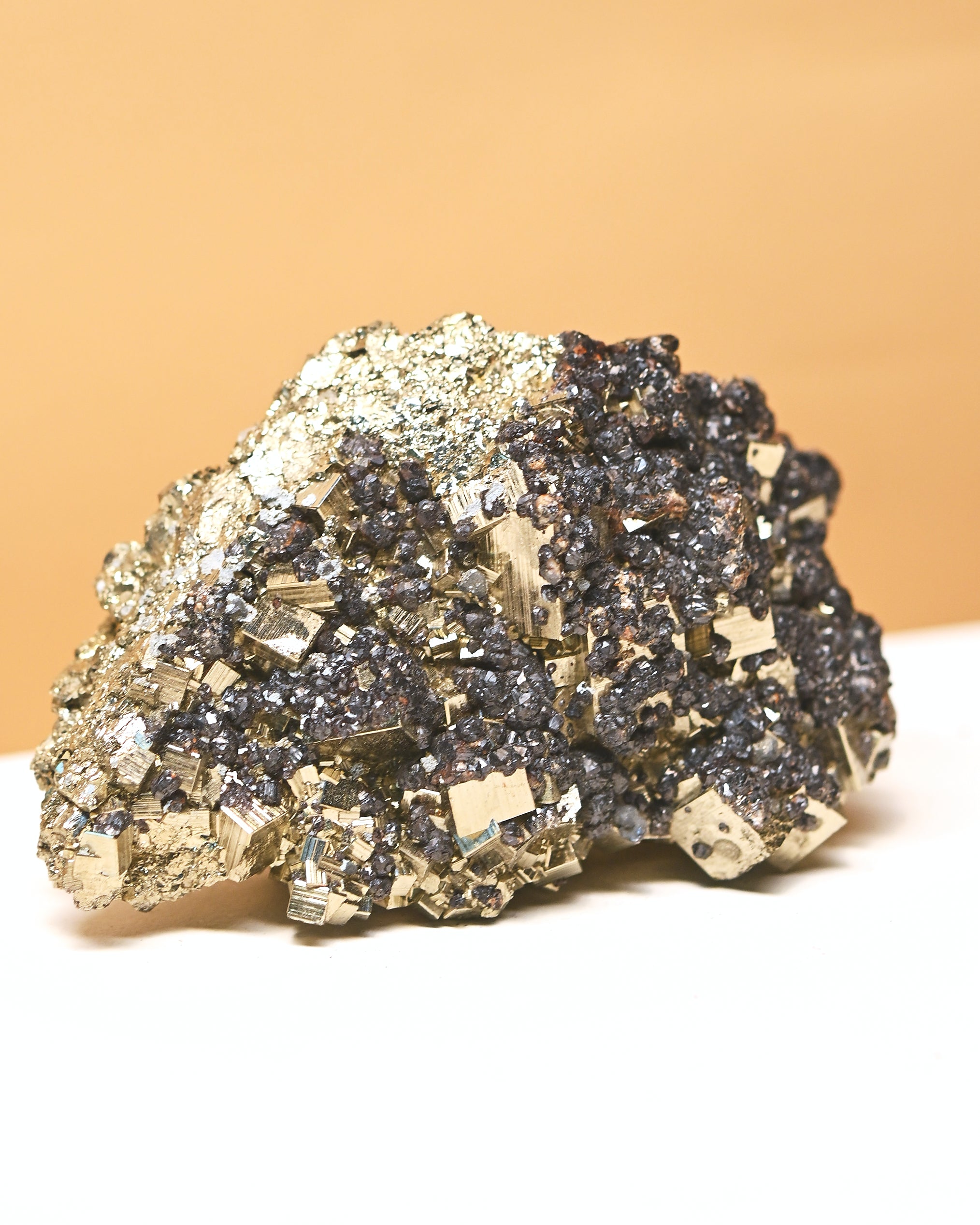 Cubic Pyrite w Galena 1.5lbs
