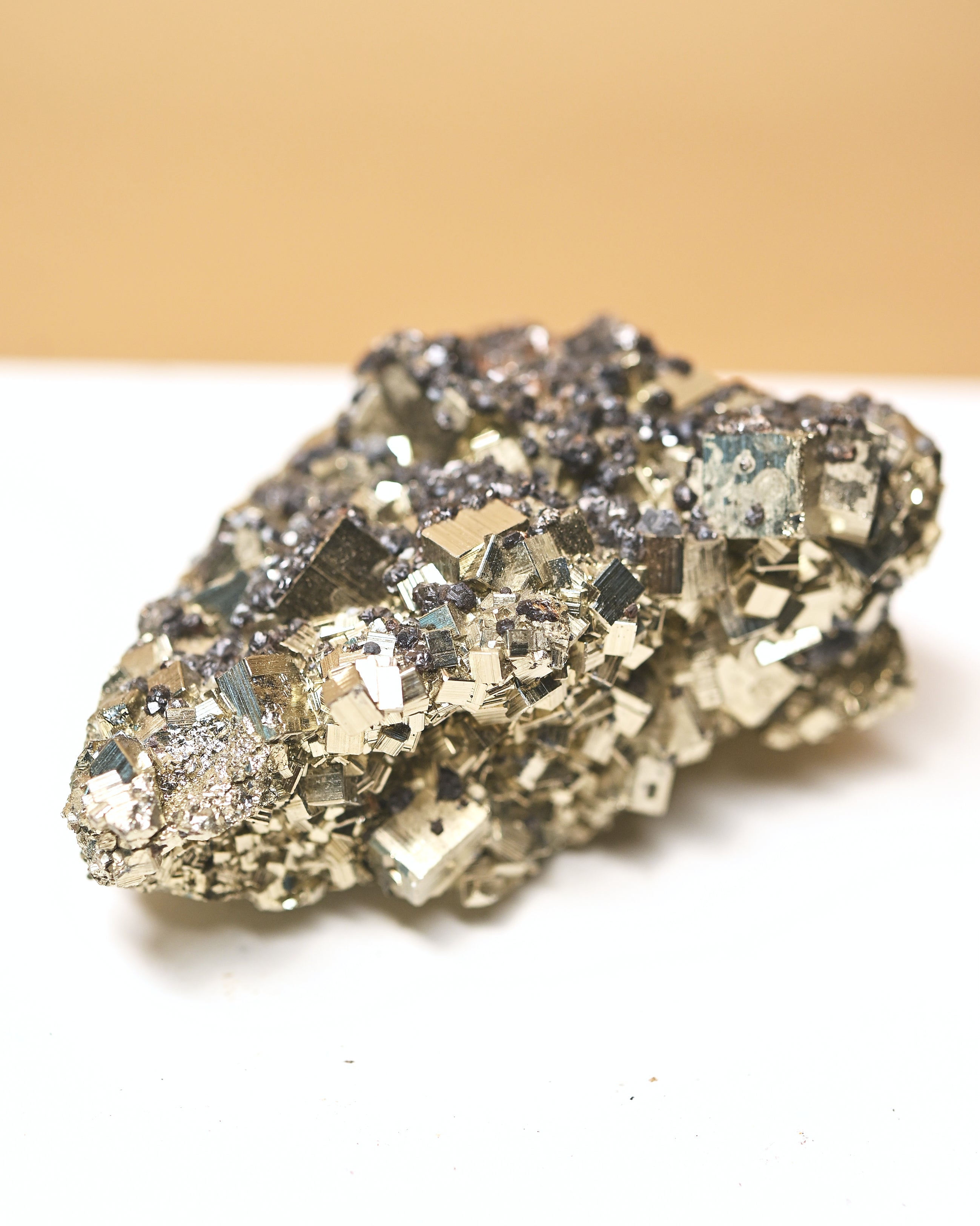 Cubic Pyrite w Galena 1.5lbs