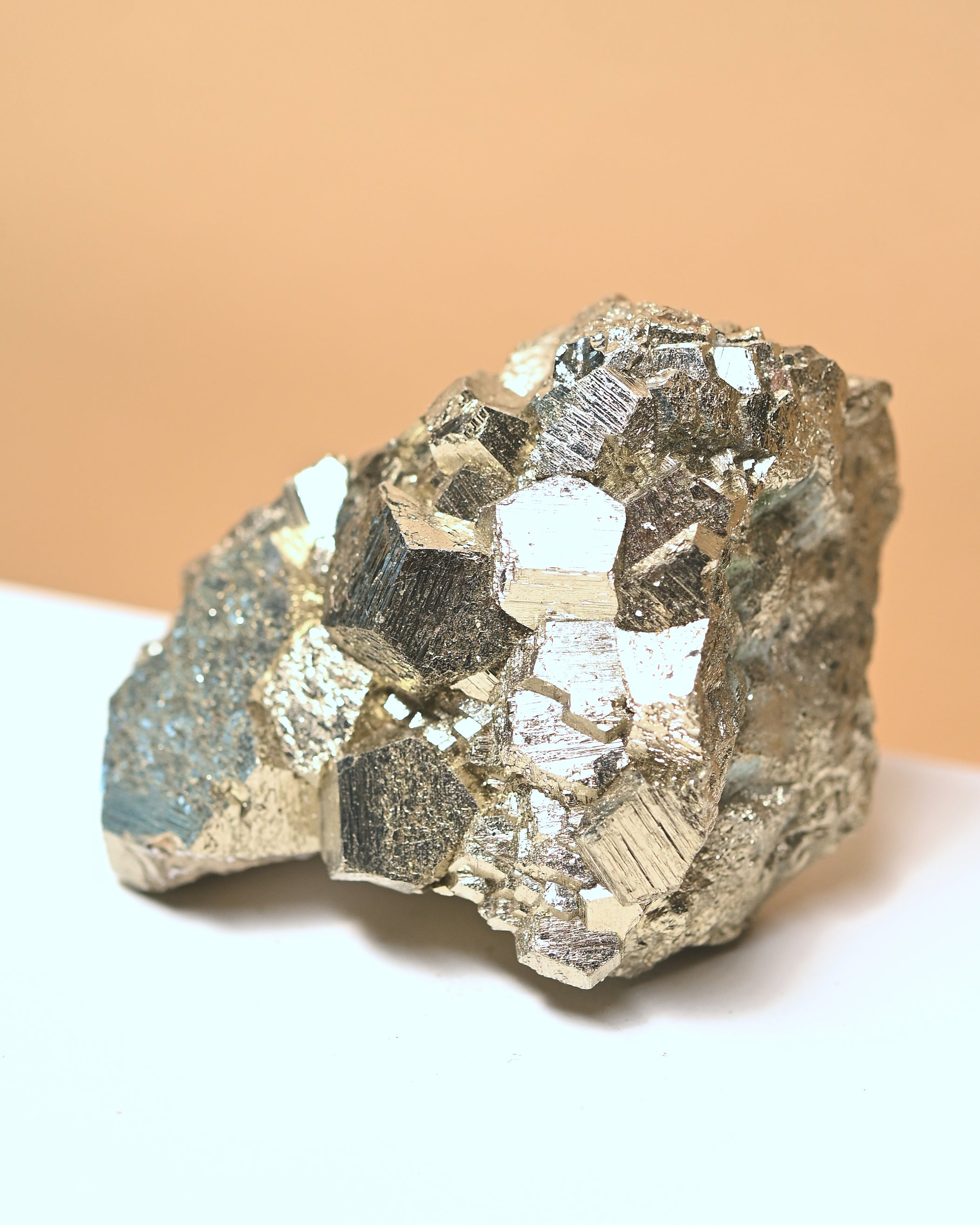 Pyrite Cubic Cluster 1.6lbs