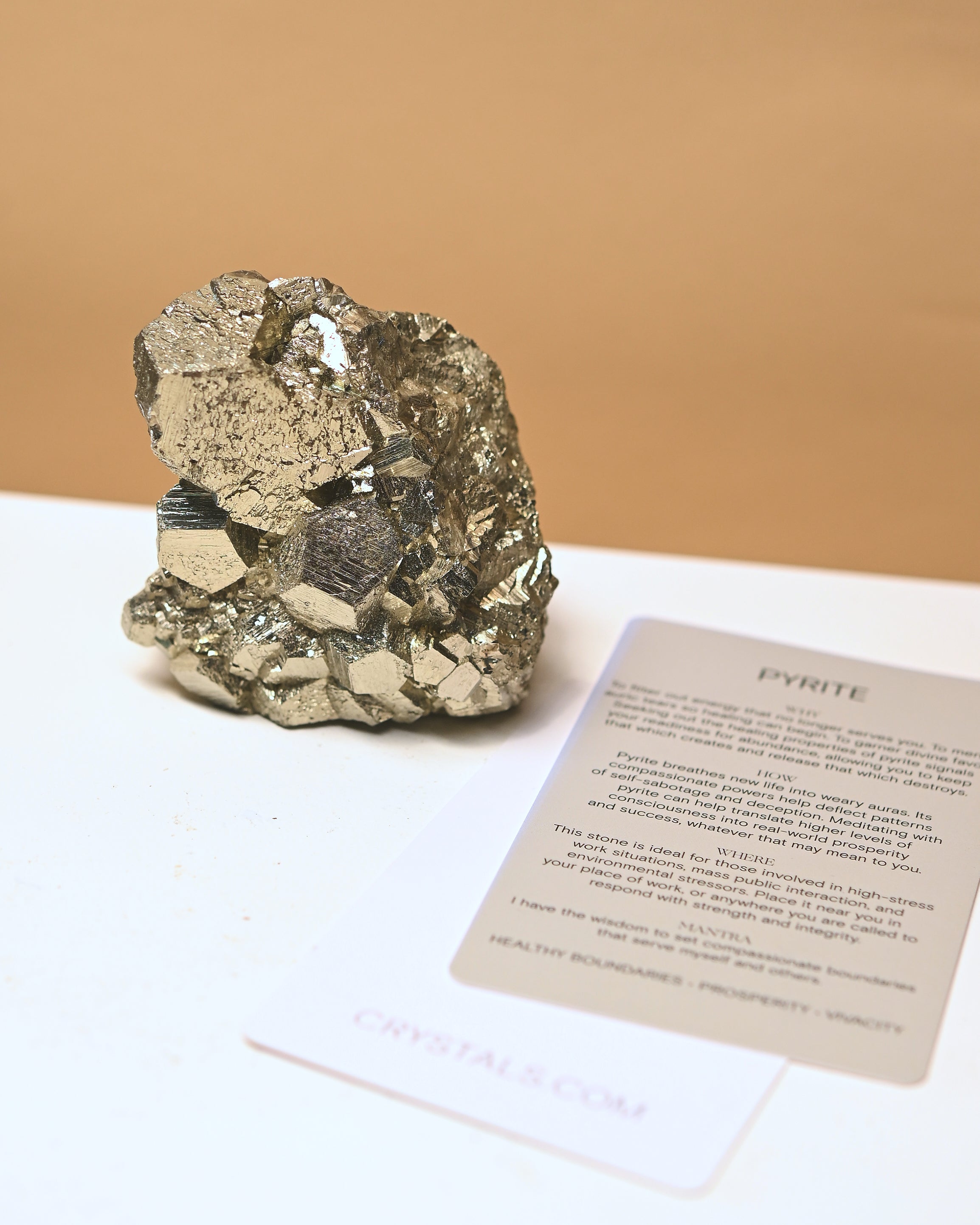 Pyrite Cubic Cluster 1.6lbs