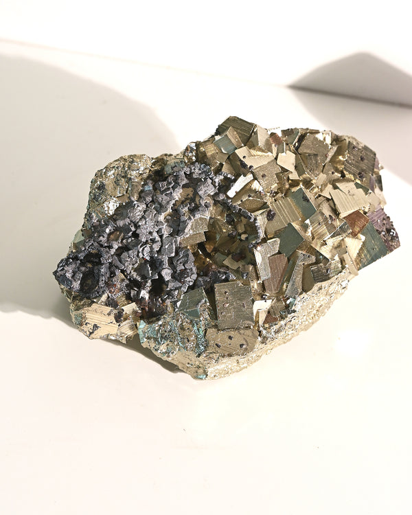 Cubic Pyrite w Sphalerite 1.8lbs