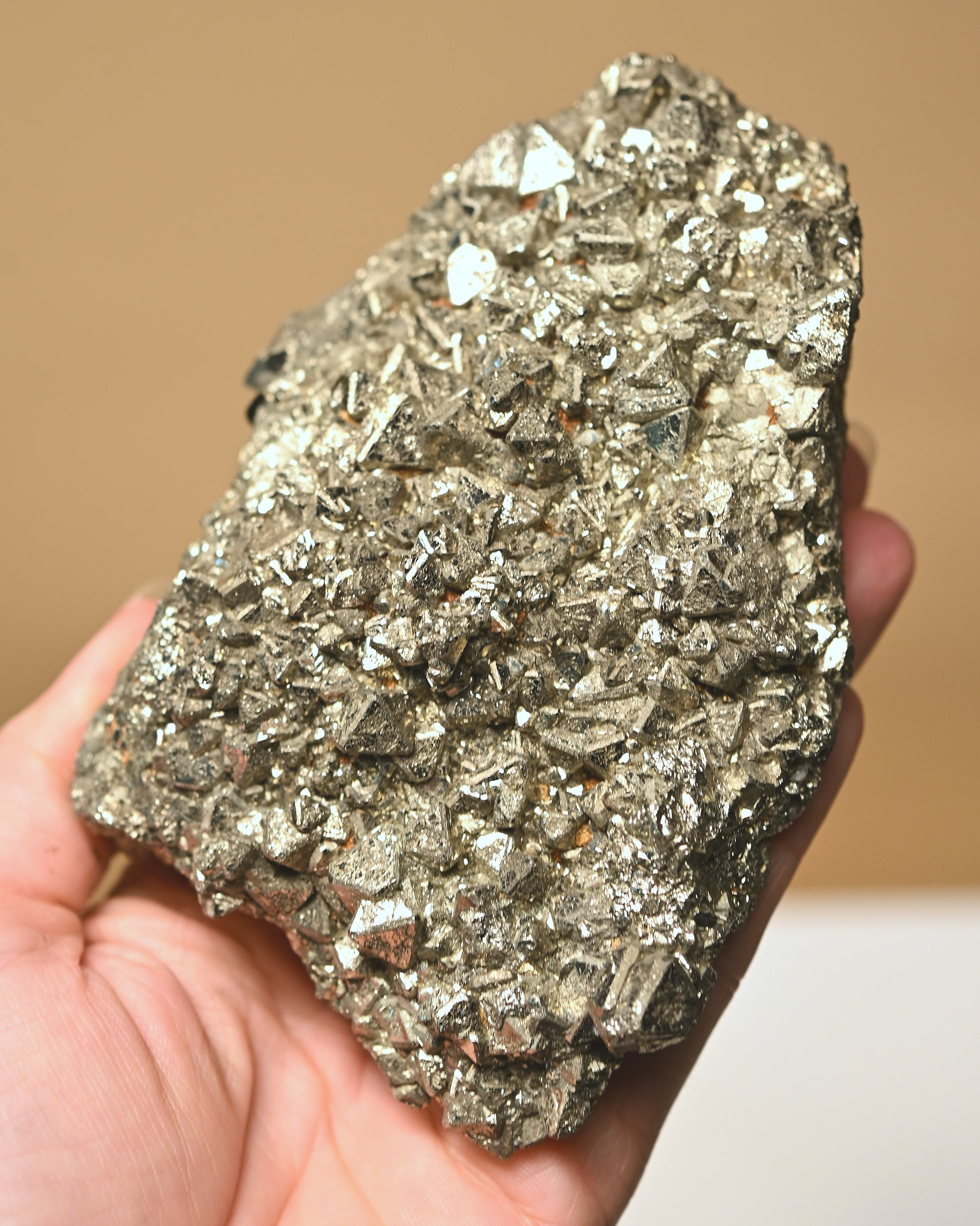 Pyrite Triangle Cluster 1.8lbs