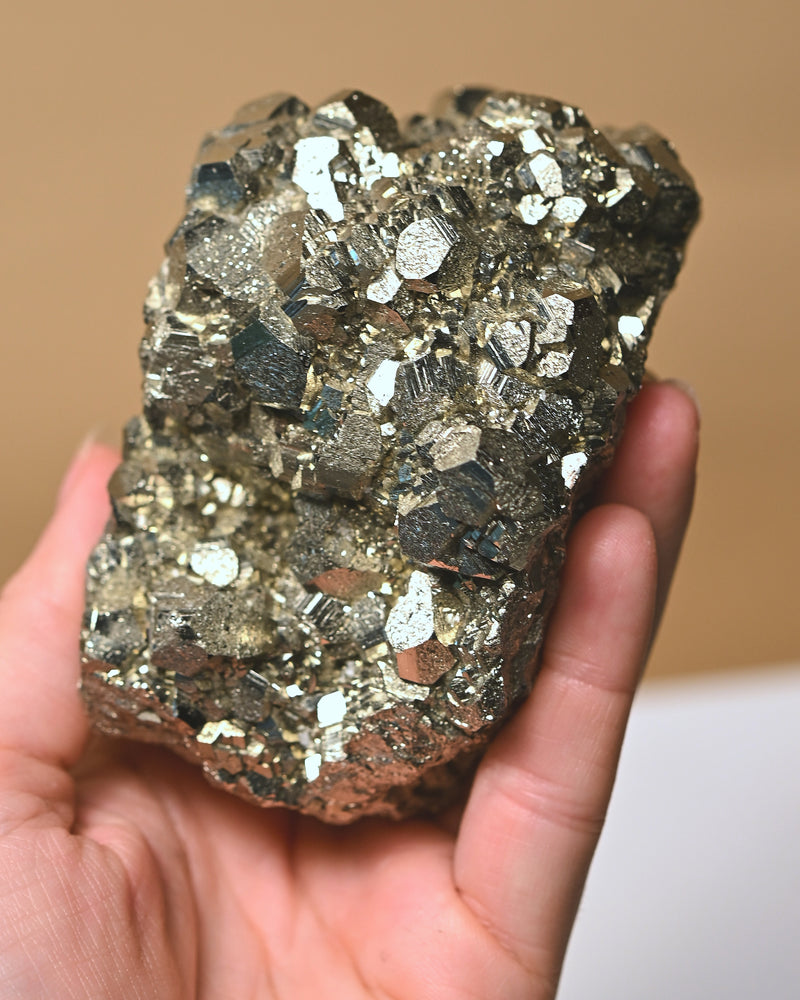 Pyrite Cubic Cluster 2.1lbs No. 996