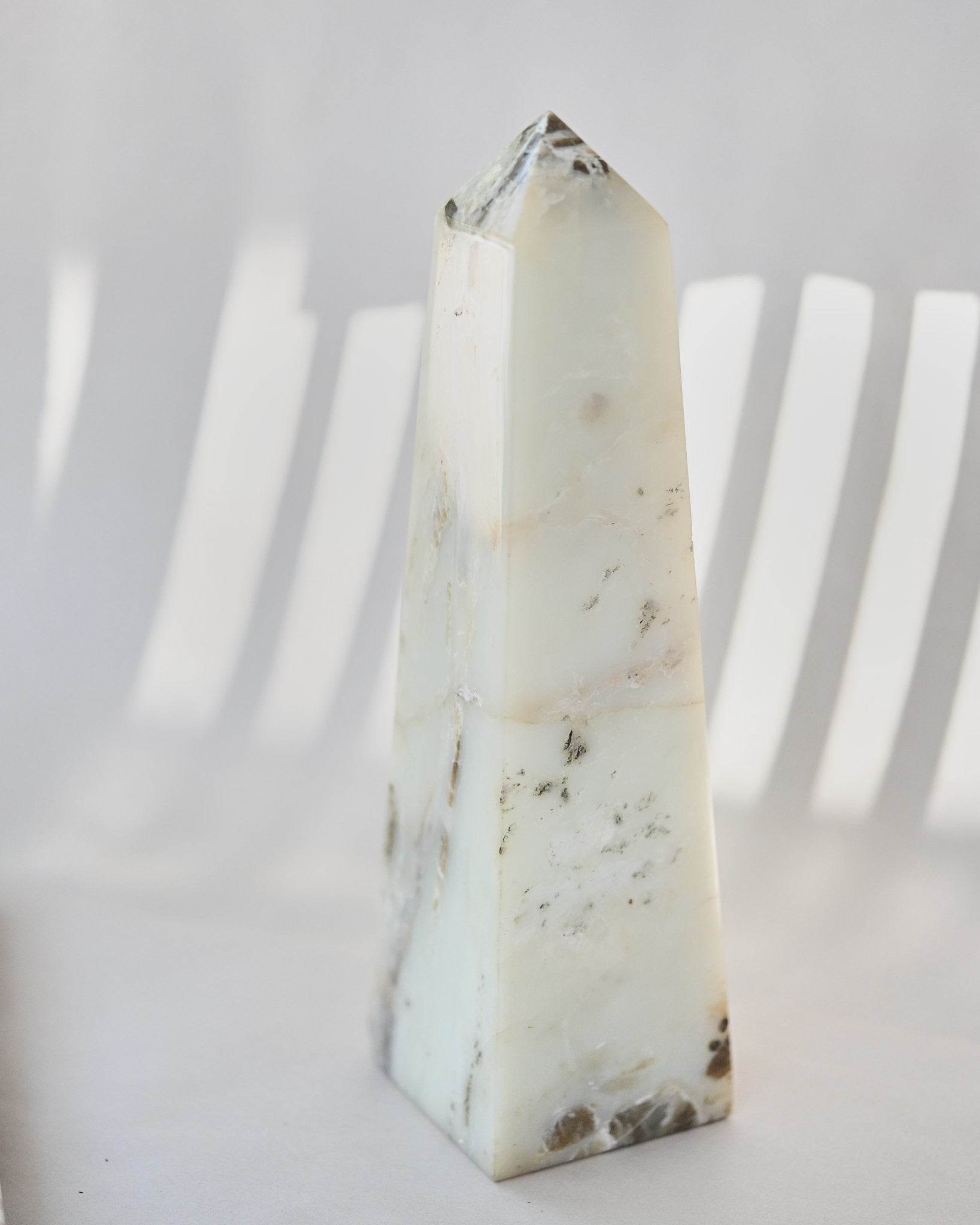 Peruvian Blue Opal Tower 7in