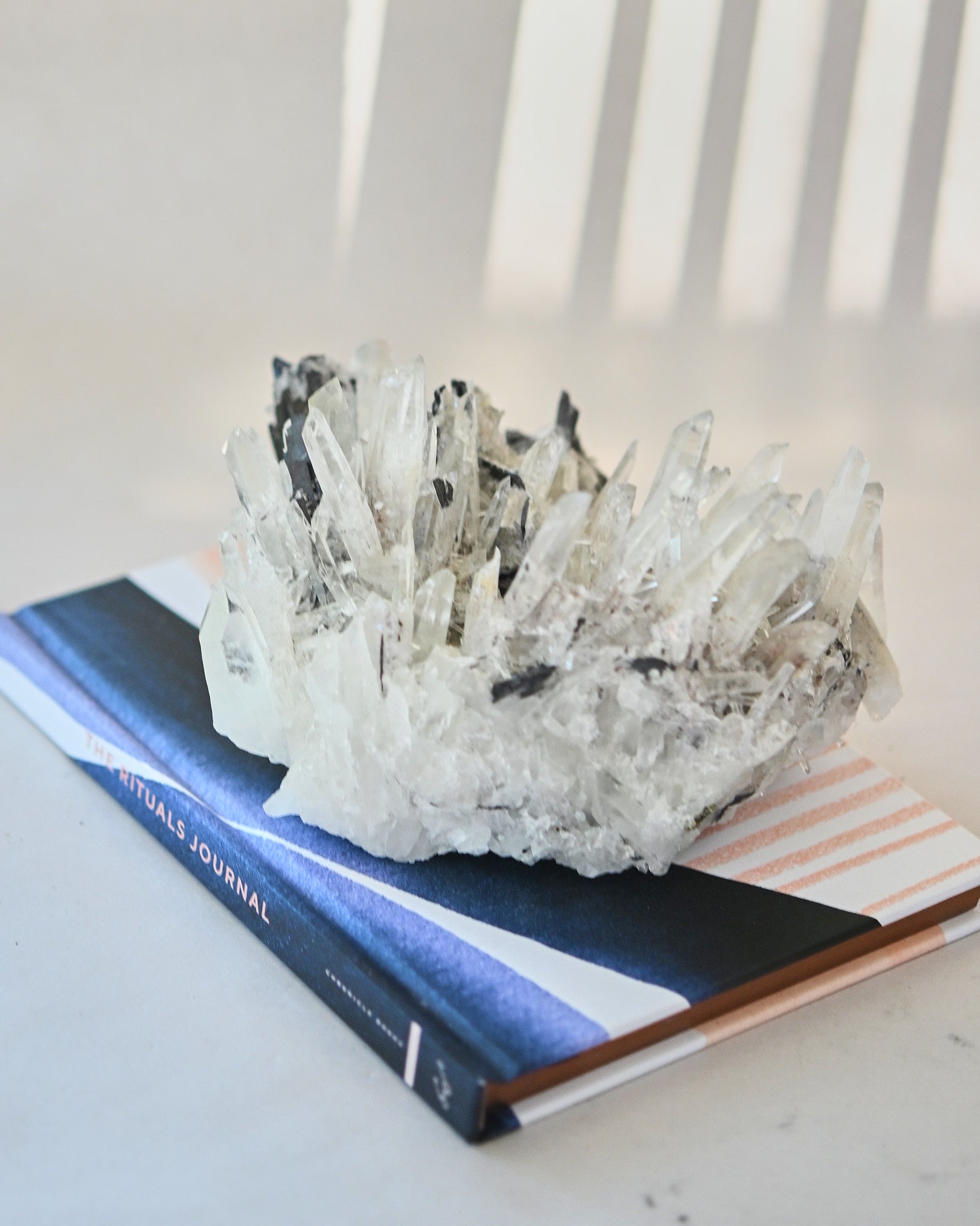 Hubnerite with Quartz 2.6lbs