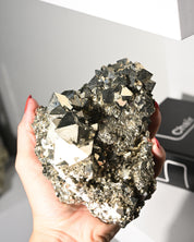 Triangle Formation Pyrite Cluster 3.3lbs