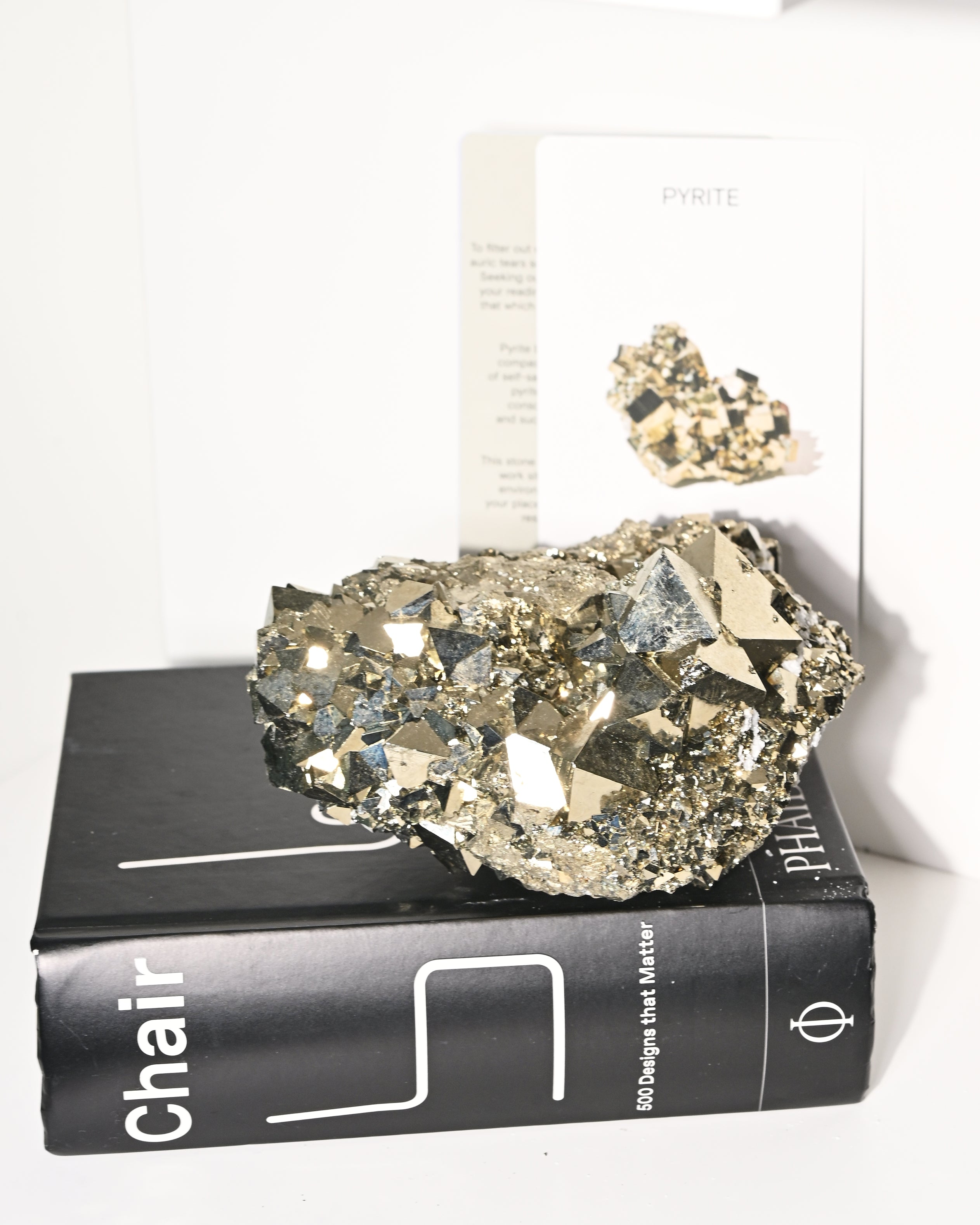 Triangle Formation Pyrite Cluster 3.3lbs
