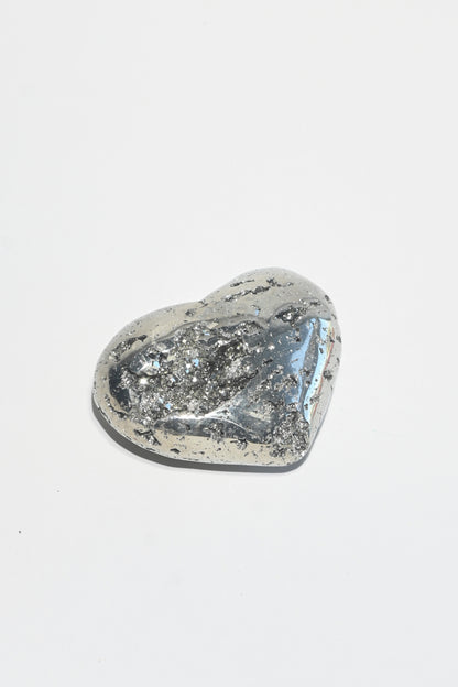 Pyrite crystal  Heart