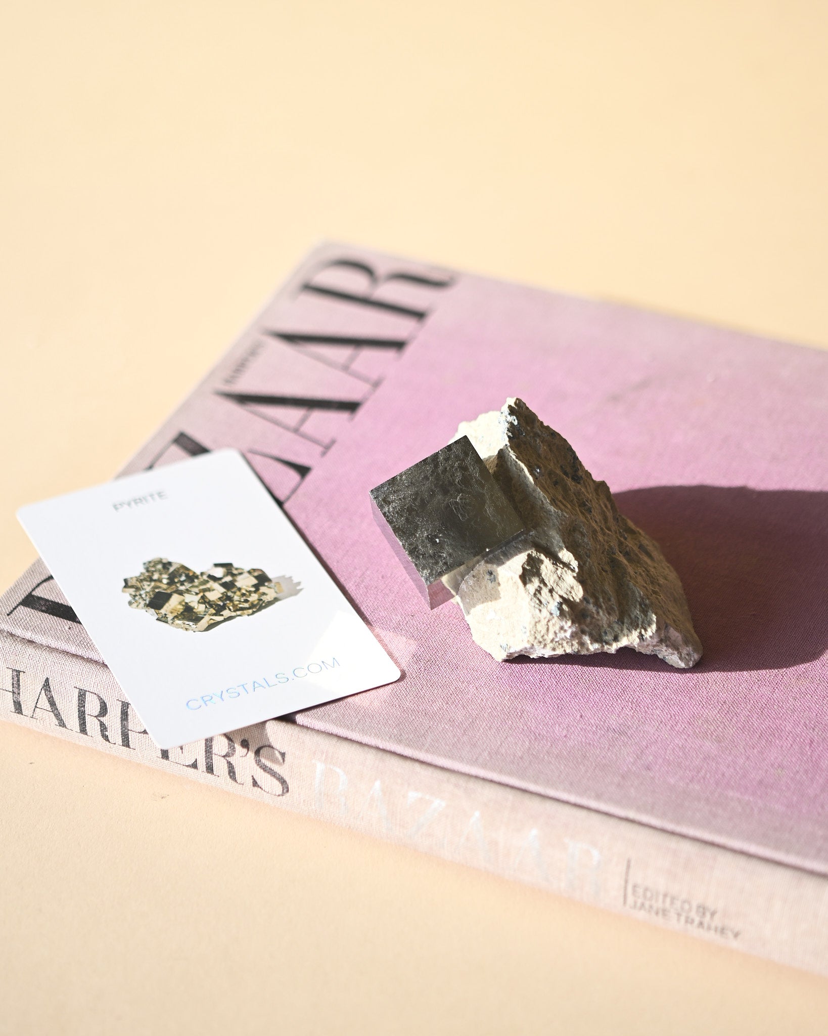 Pyrite on Matrix photo