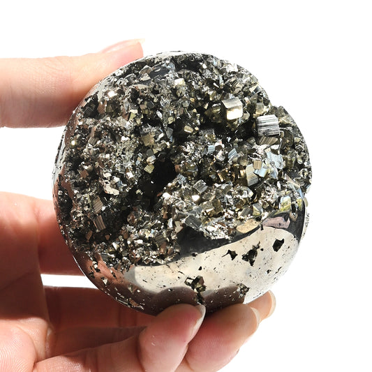 Pyrite Sphere 3 Inch