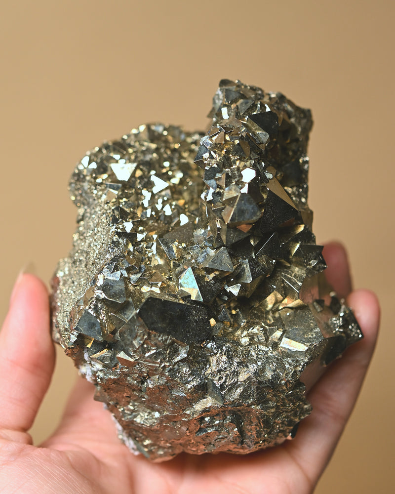 Pyrite Trangle Cluster 2.5lbs