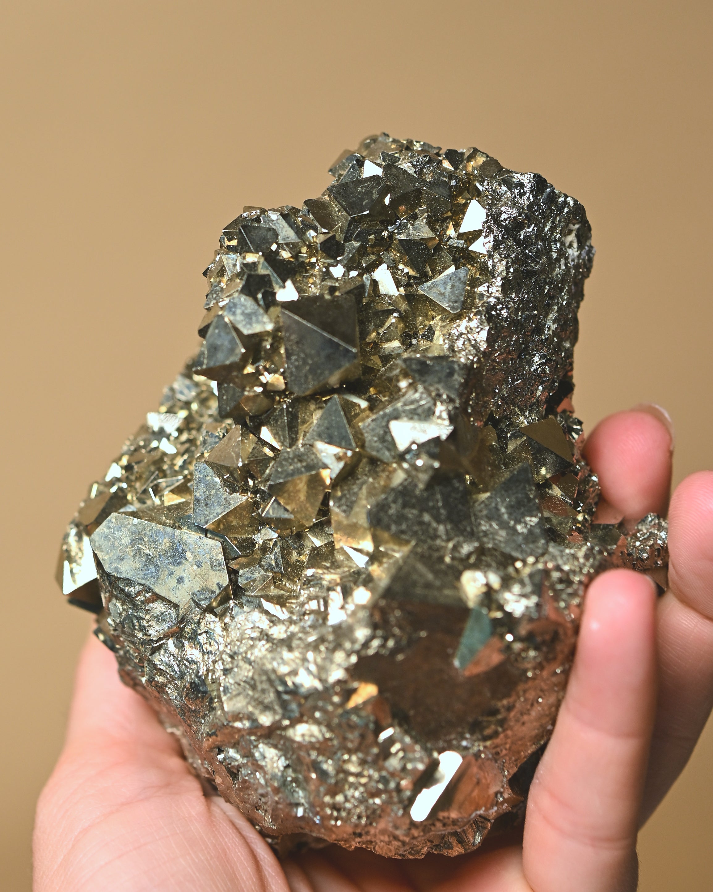 Pyrite Trangle Cluster 2.5lbs