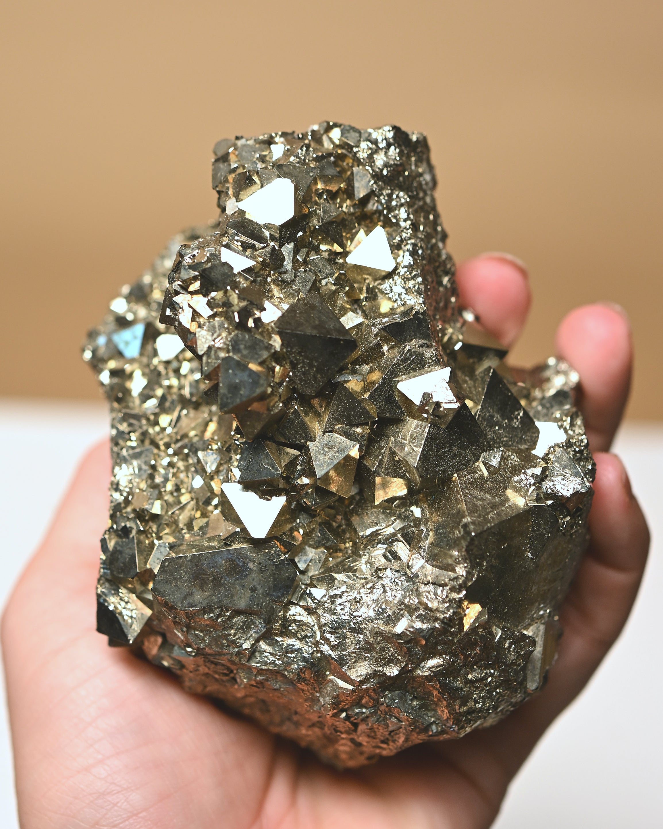 Pyrite Trangle Cluster 2.5lbs