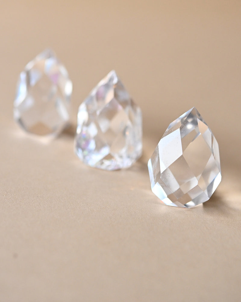 Faceted Clear Quartz