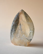 Chlorite & Rutile Included Quartz Flame