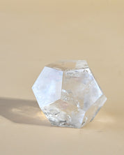 Clear Quartz Geometric Form