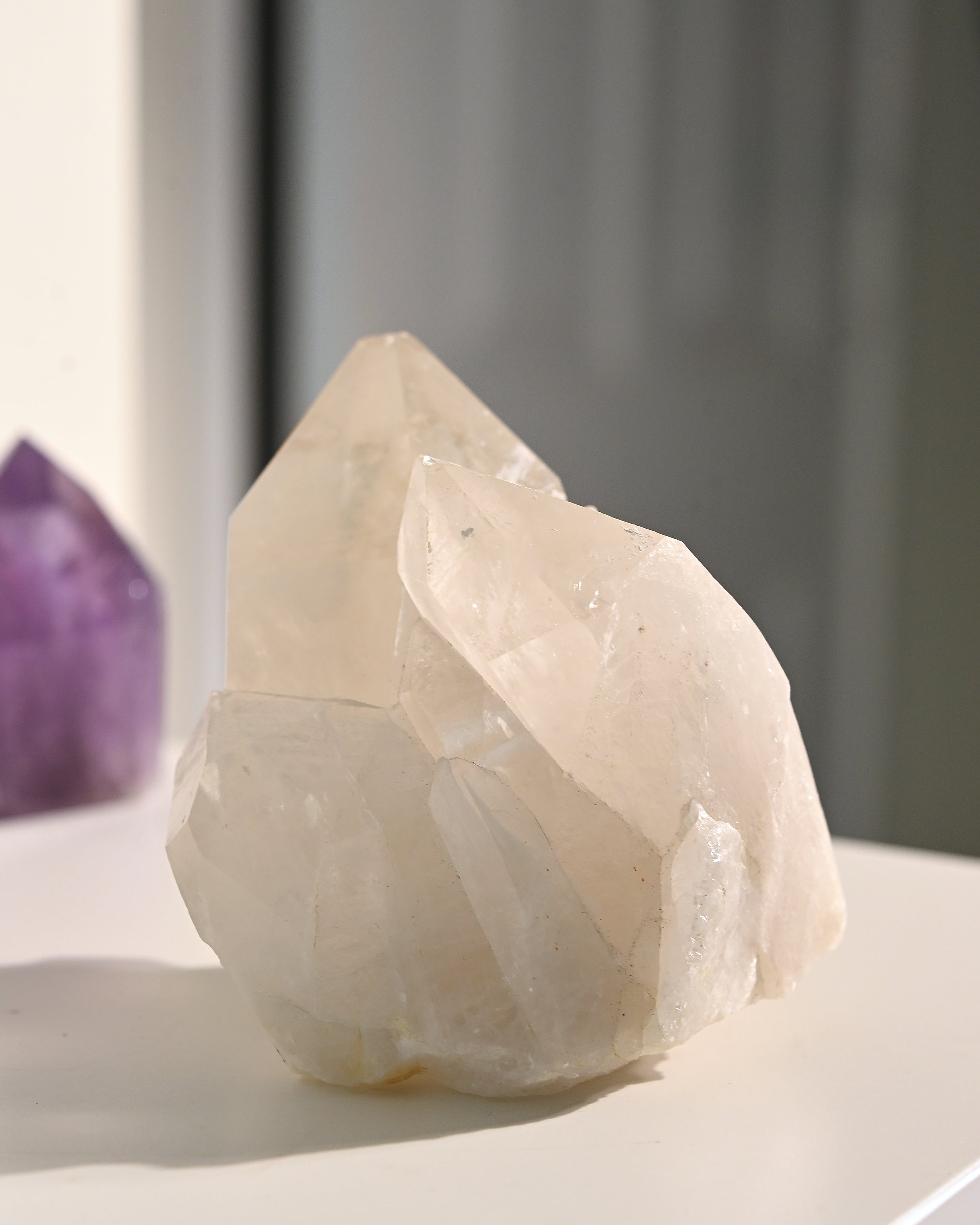 Peruvian Quartz Cluster 3in