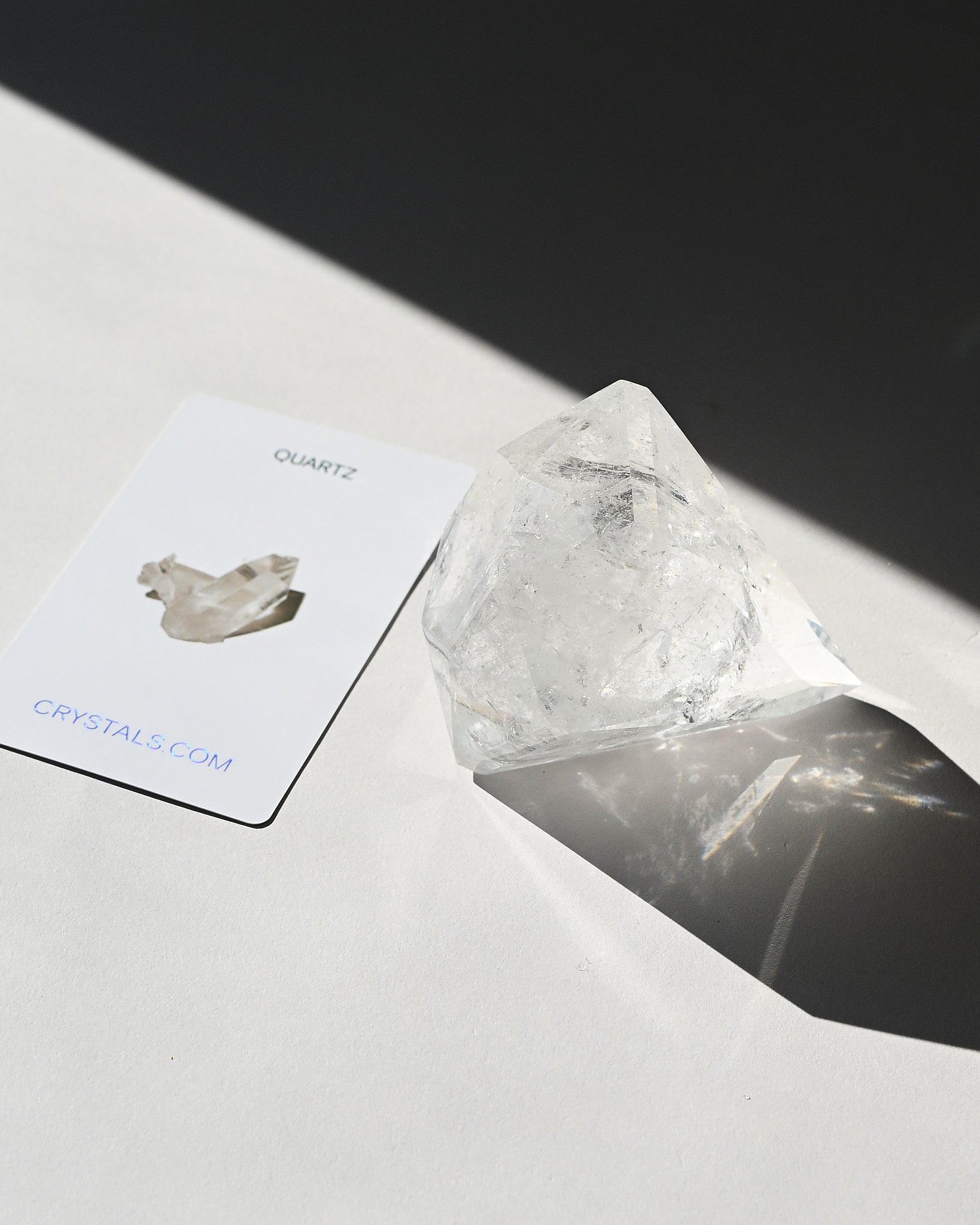 Clear Quartz Diamond