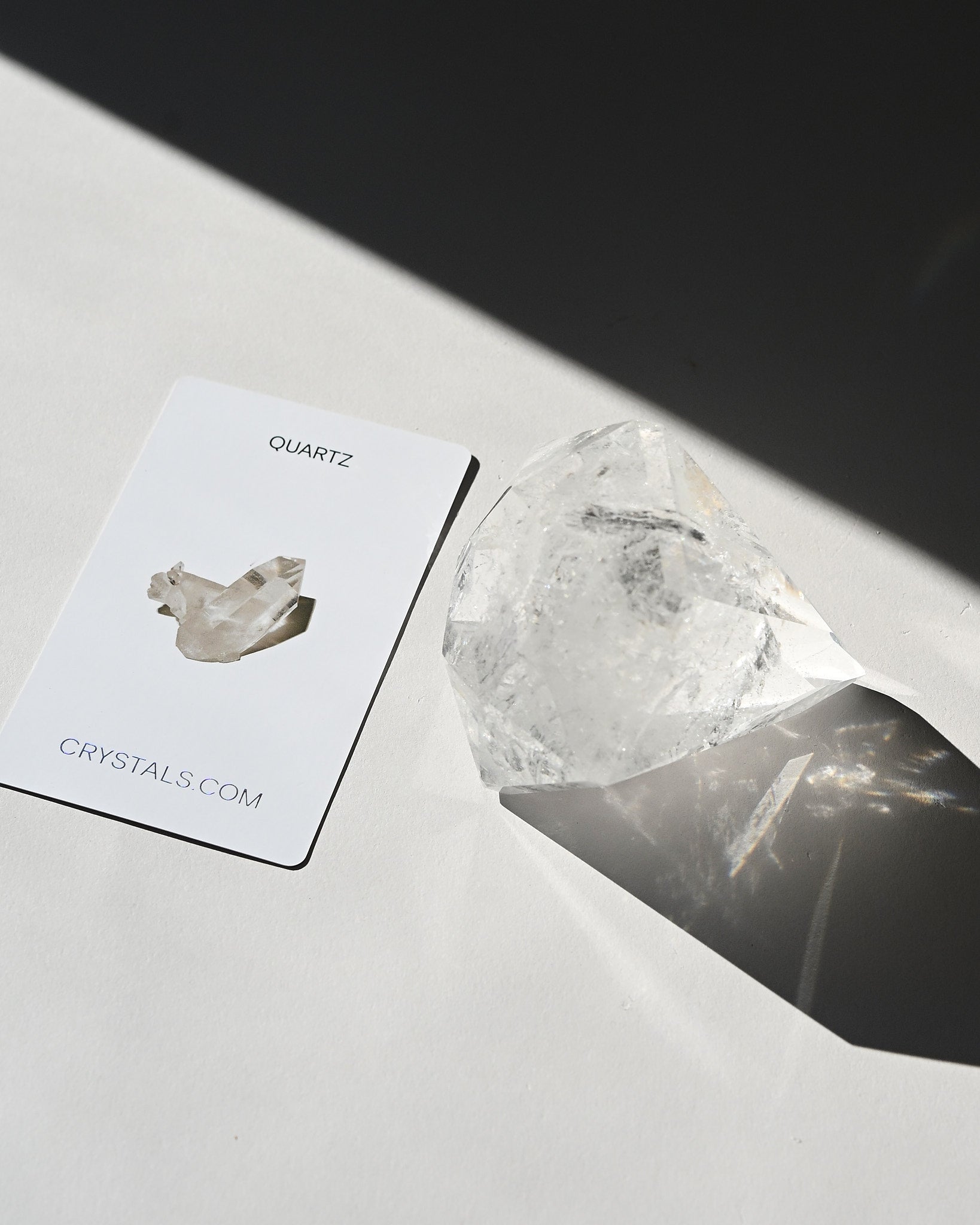 Clear Quartz Diamond