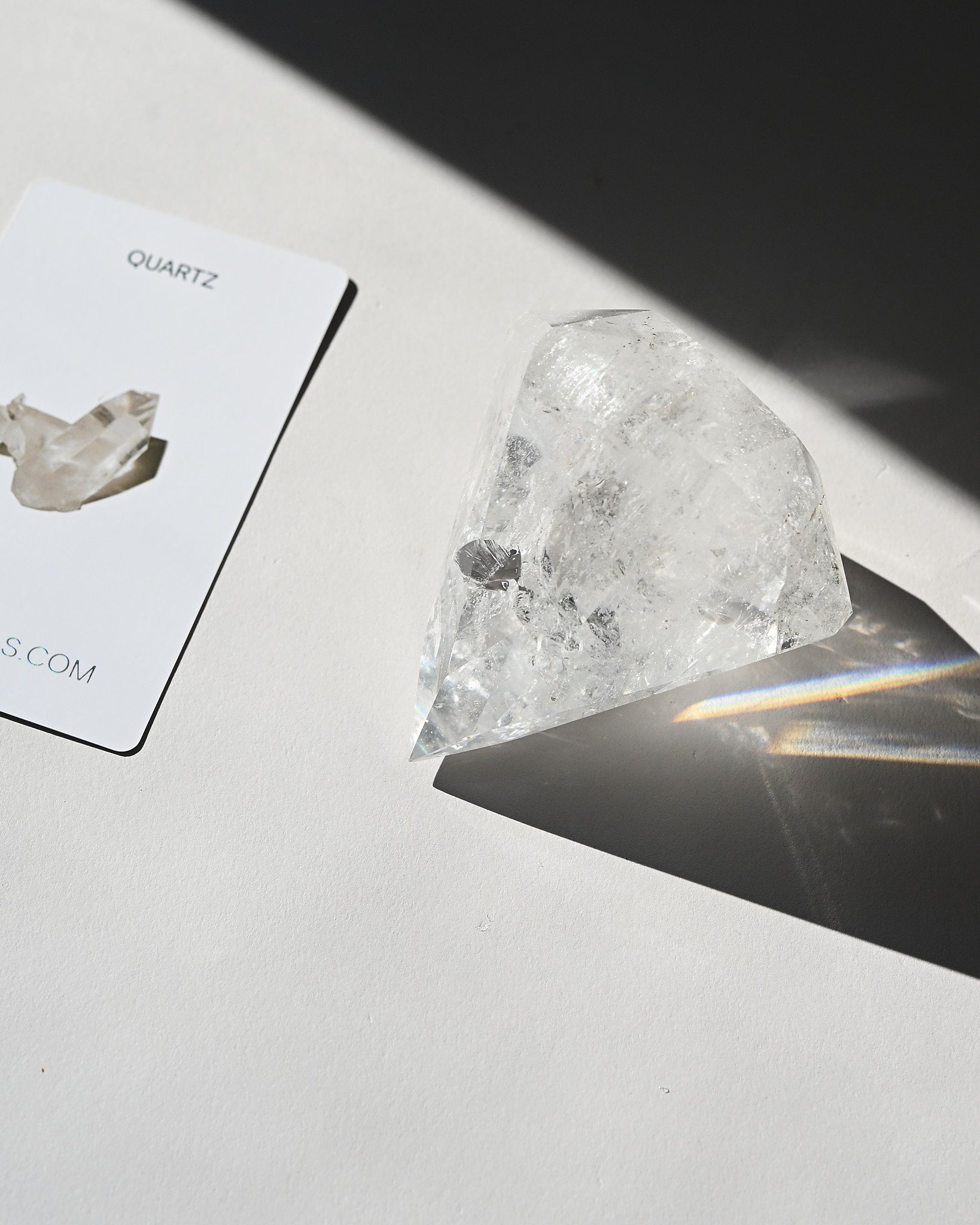 Clear Quartz Diamond