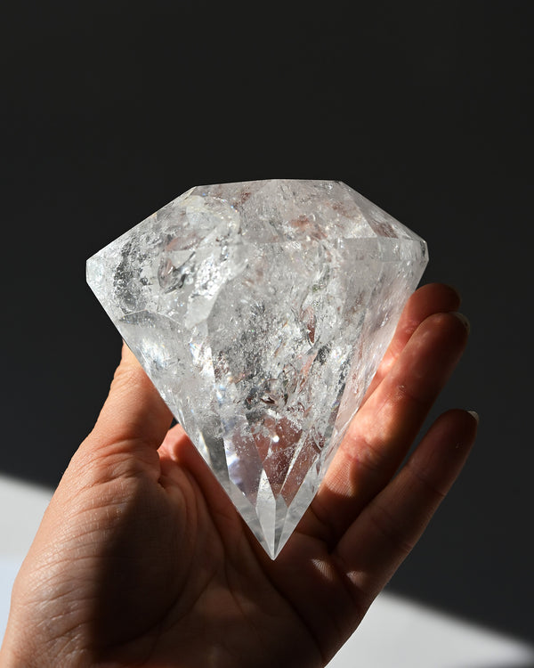 Clear Quartz Diamond