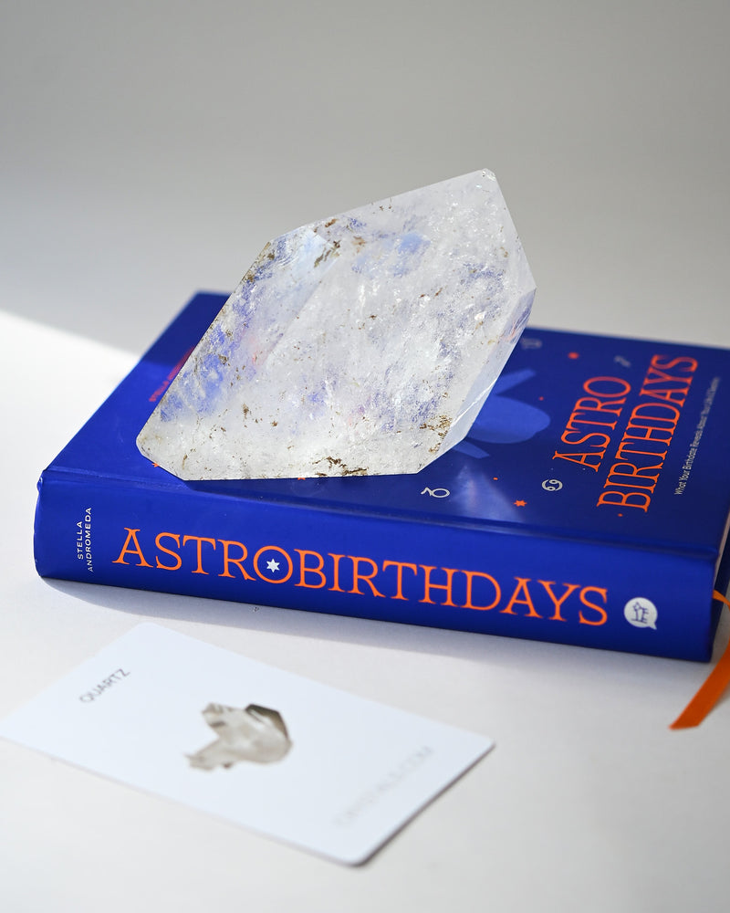 Clear Quartz Tower 1.7lbs